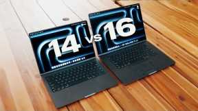 M3 Max MacBook Pro 14 vs 16 The REAL Differences!