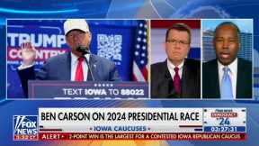 Ben Carson compares Trump to King David, Fox Host visibly shocked