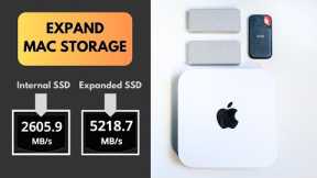 Expand Mac Mini Storage - Twice as fast as Internal SSD