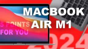 MACBOOK AIR M1 review in 2024 worth it ? budget Mac 2024
