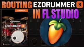Routing Toontrack's EZDrummer 3 in FL Studio