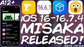 iOS 16 - 16.7.4 JAILBREAK NEWS: Misaka v8.0.1 RELEASED With Support For iOS 16 - 16.7.4, ALL DEVICES