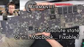 MacBook Air A1466, Lots of Corrosion! - LFC#382