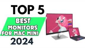 Top 5 Best Monitors for Mac Mini of 2024  [don’t buy one before watching this]