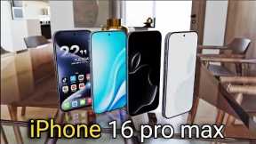 IPHONE 16 PRO MAX Features, Specs Leaks!