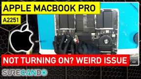 Unlocking Apple MacBook Pro A2251 Mystery: No Power, Display Intact - Watch the Inspection!
