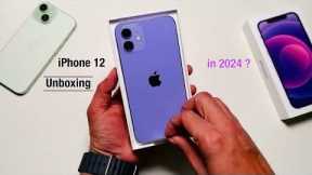 iPhone 12 Unboxing- Purple 🟣