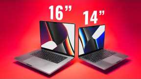 DON’T WASTE YOUR MONEY! 14” vs 16” M1 Pro MacBook Pro