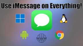 How to use iMessage on Windows, Android, Linux and Web