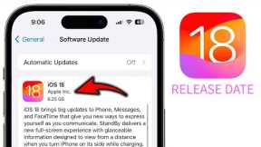 IOS 18 Update: New AI Features, Smarter Siri, Auto Imessage (IOS 18 Release Date)