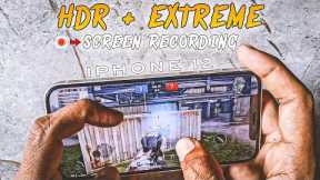 iphone 12 HDR + extreme test with screen recording in 2024 • iphone 12 gaming test 2024 •