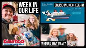 Costco Haul & New Cookie, Disney Cruise Online Check-In & Who Did Carrie & Alyssa Meet?