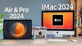 MacBook Air, MacBook Pro, iMac, Mac Studio: Top Mac Rumors & 2024 Lineup!