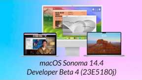 macOS Sonoma 14.4 Developer Beta: What's New?