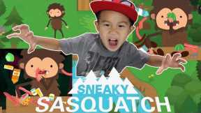 SNEAKY SASQUATCH Gameplay | Apple Arcade | Mobile Games | Kaven App Review