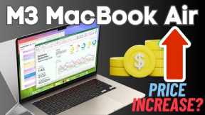 M3 MacBook Air Release Date and Price Analysis