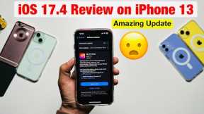 iOS 17.4 Update Review on iPhone 13 ! Amazing Update 😦