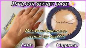 Mac creamy base original/Fake Honest review🫶✨#makeup #macpancake