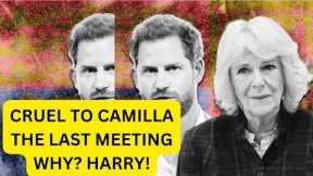 HARRY’S CRUELTY REALLY KNOWS NO BOUNDS TO WHOM? #royal #meghanandharry #meghanmarkle