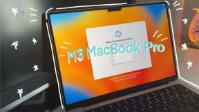 M3 MacBook Pro (Silver) UNBOXING