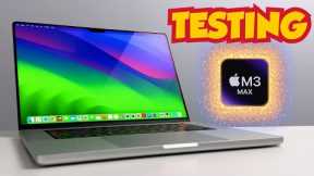M3 Max MacBook Pro 16 Review - User Experience Testing