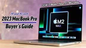 M2 Pro/Max MacBook Pro Buyer's Guide (Watch this FIRST!)