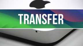 Transfer your data to your new Mac mini