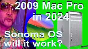 2009 Mac Pro 5,1 in 2024 will it work? CLX002  #MacPro #SonomaOS #2009MacPro