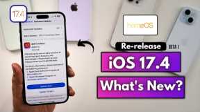 iOS 17.4 Beta 1 Re-release | HomeOS, iOS App Side-loading, New Browsers