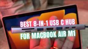 Best USB-C Hub for Macbook Air M1 in India!! | 8-in-1 USB-C Hub