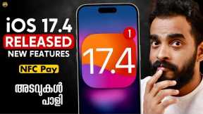iOS 17.4 Released What's New | Tap to Pay on iPhone | Sideloading | Malayalam | Milan Thomas