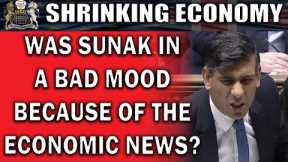 Was Sunak's Foul Mood Down to Economic News Yesterday?
