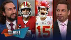 Chiefs labeled America’s Team, Rice defends Purdy & Bosa rips KC's O-Line | NFL | FIRST THINGS FIRST