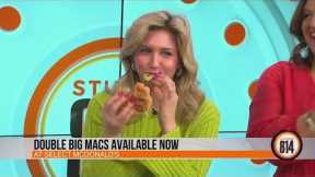 Eating the 'Double Big Mac' on Studio 814