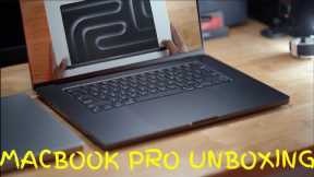 M3 Max 16 Macbook Pro Space Black | UNBOXING