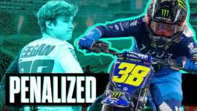 PENALIZED. Haiden Deegan Docked Following Incident at Birmingham Supercross | 250 East SMX