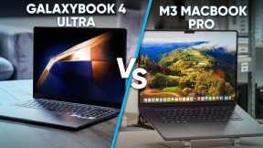 GalaxyBook 4 Ultra Vs M3 MacBook Pro | Which One is Better?