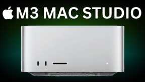 RIP Gaming PCs? M3 Mac Studio Announced!