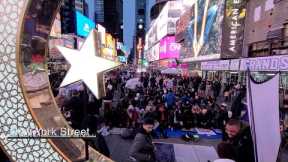 Taraweeh Times Square NYC March 10 2024