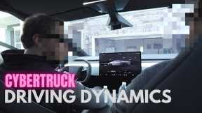 CyberTruck Driving Dynamics Professional Driver -  3 Perspectives