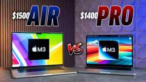 M3 MacBook Air vs M3 MacBook Pro - How to Choose RIGHT!