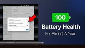 The ONLY Way To Maintain 100% MacBook Battery Health