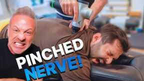 EXTREMELY PAINFUL Pinched Nerve ~ Gets INSTANT RELIEF from Chiropractic!