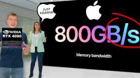 REALITY vs Apple’s Memory Claims | vs RTX4090