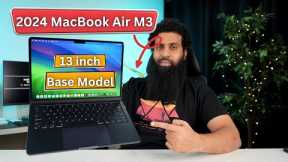 2024 Macbook Air M3 13 inch Base Model | Unboxing & Review