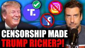 Censorship BACKFIRES As Trump's Truth Social Makes Him RICHER | OutKick The Show with Clay Travis