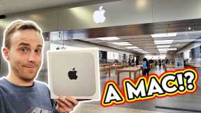 I went to the APPLE STORE... Buying a MAC for the Studio!