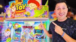 Toy Story Arcade Games and Awesome Toy Story Prize!!!