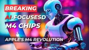 Apple's M4 Chips: The AI Revolution Coming to Macs in 2024! 🚀