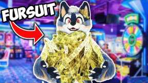 I Went to an Arcade in FURSUIT